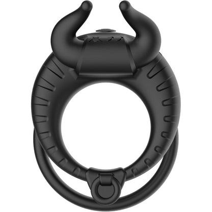 ARMONY - BULL'S PASION RING VIBRATOR 10 SPEEDS BLACK - My naughty haven #