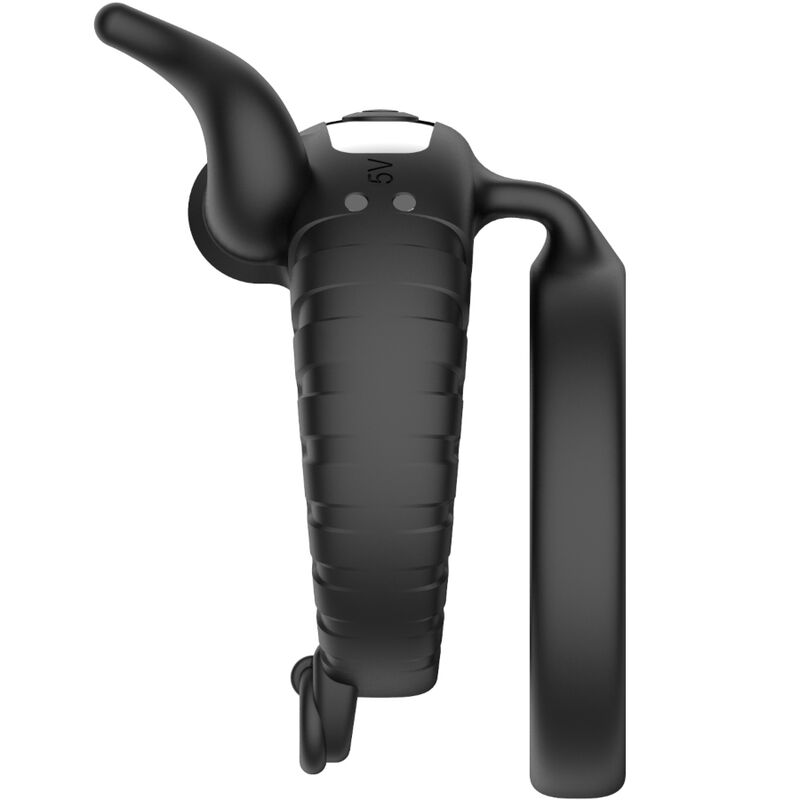 ARMONY - BULL'S PASION RING VIBRATOR 10 SPEEDS BLACK - My naughty haven #