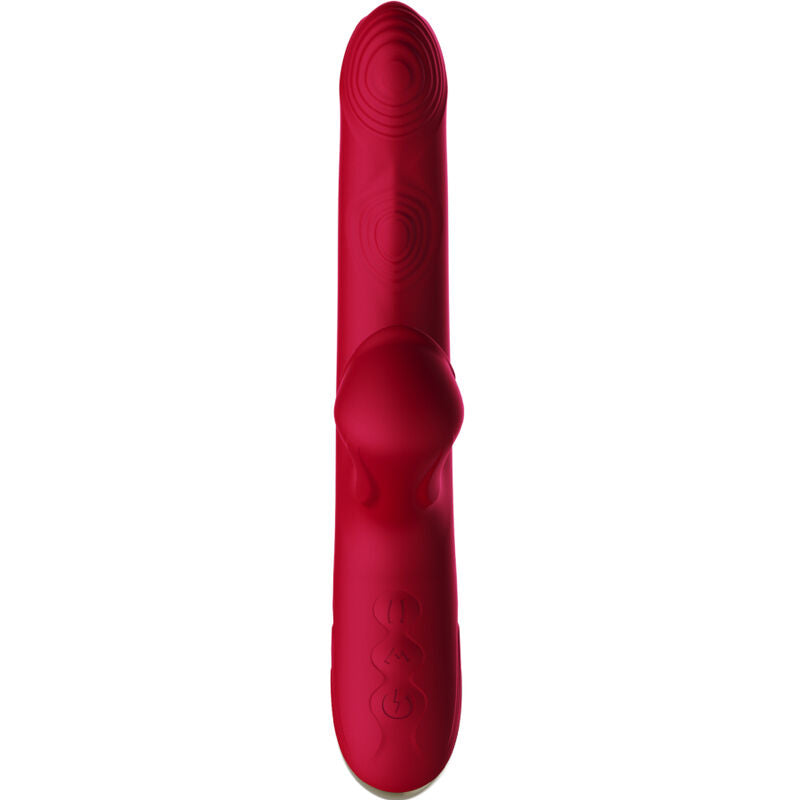 ARMONY - BUMP VIBRATOR & SUCTION CUP MODEL 1 BURGUNDY - My naughty haven #