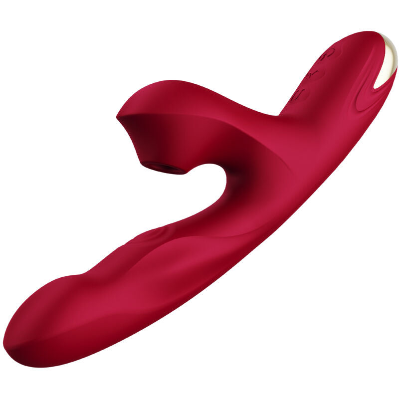 ARMONY - BUMP VIBRATOR & SUCTION CUP MODEL 2 BURGUNDY - My naughty haven #