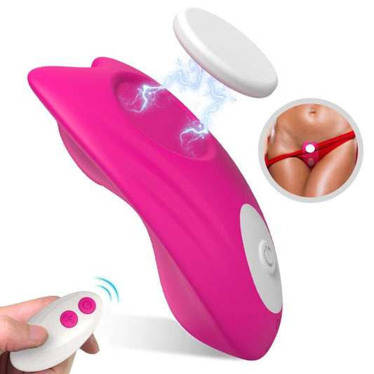 ARMONY - BUTTERFLY WEARABLE PANTIES VIBRATOR REMOTE CONTROL PINK - My naughty haven #