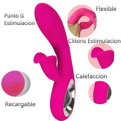 ARMONY - DARO VIBRATOR & PULL RING STIMULATOR FUCHSIA - My naughty haven #