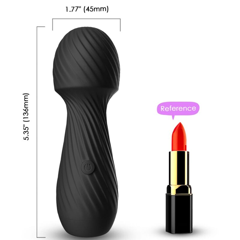 ARMONY - DAZZLE MASSAGER & VIBRATOR SMALL BLACK - My naughty haven #