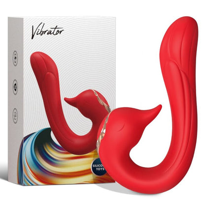 ARMONY - DELFIN VIBRATOR MULTIPOSITION & HEAT EFFECT RED - My naughty haven #