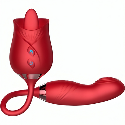 ARMONY - DELIGHT FLOWER VIBRATOR & BUMPING WITH RED TONGUE - My naughty haven #