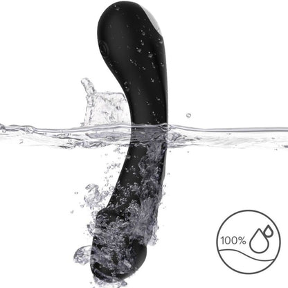 ARMONY - DILDO VIBRATOR G-SPOT SILICONE BLACK - My naughty haven #