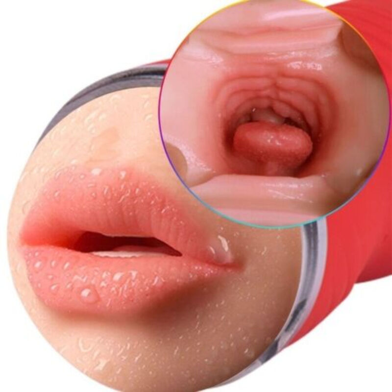 ARMONY - DOUBLE VAGINA & MOUTH RED MASTURBATOR - My naughty haven #