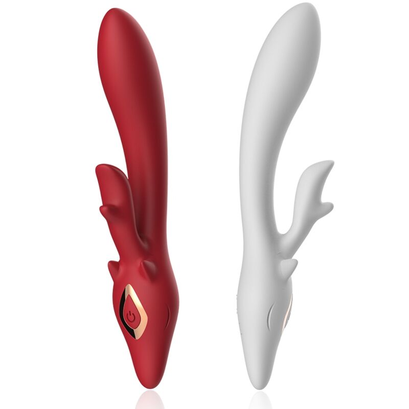 ARMONY - ELK VIBRATOR RABBIT CURVED RED - My naughty haven #