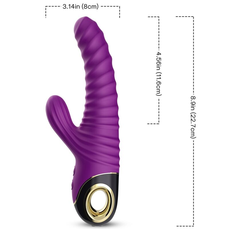 ARMONY - ETERNITY VIBRATOR SILICONE PURPLE - My naughty haven #