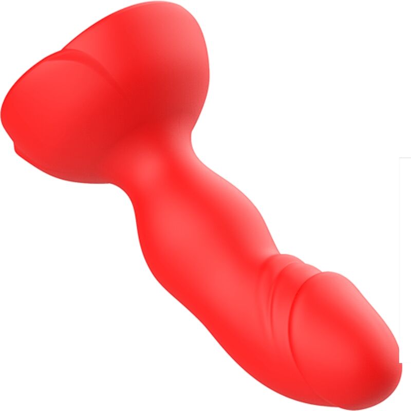 ARMONY - EXTREME A BLOOM ROSE VIBRATOR & ANAL PLUG REMOTE CONTROL RED - My naughty haven #