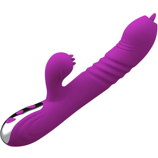 ARMONY - FAIRY MULTIFUNCTION VIBRATOR DOUBLE TONGUE VIOLET HEAT EFFECT - My naughty haven #