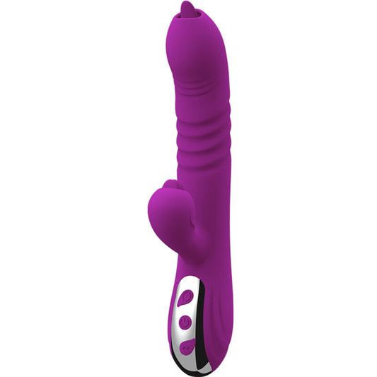 ARMONY - FAIRY MULTIFUNCTION VIBRATOR DOUBLE TONGUE VIOLET HEAT EFFECT - My naughty haven #