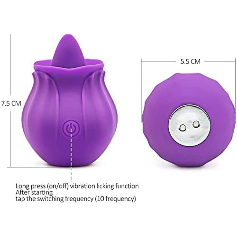 ARMONY - FIG VIBRATOR WITH TONGUE - My naughty haven #