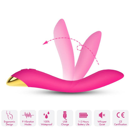 ARMONY - FLAMINGO VIBRATOR MULTIPOSITION FUCHSIA - My naughty haven #