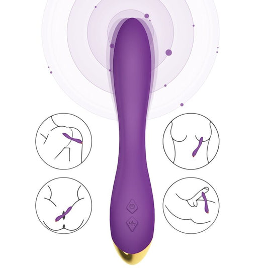 ARMONY - FLAMINGO VIBRATOR MULTIPOSITION PURPLE - My naughty haven #