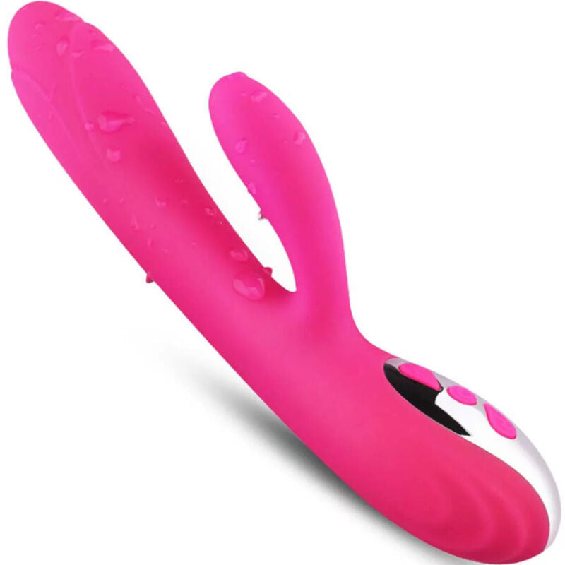 ARMONY - FLEXIBLE VIBRATOR & STIMULATOR WITH FUCHSIA HEAT EFFECT - My naughty haven #