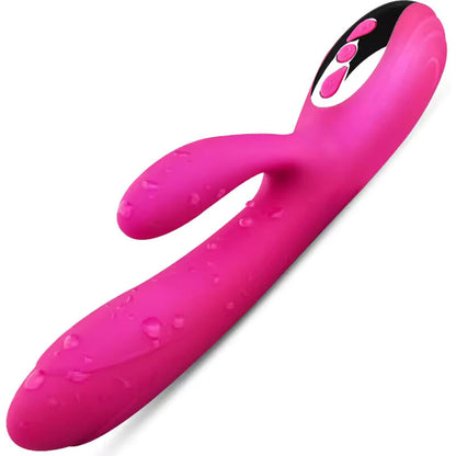 ARMONY - FLEXIBLE VIBRATOR & STIMULATOR WITH FUCHSIA HEAT EFFECT - My naughty haven #