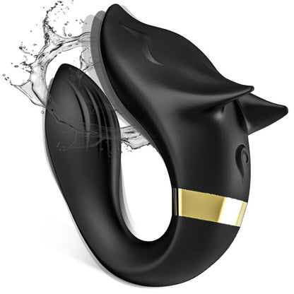 ARMONY - FOX VIBRATOR FOR COUPLES REMOTE CONTROL BLACK - My naughty haven #