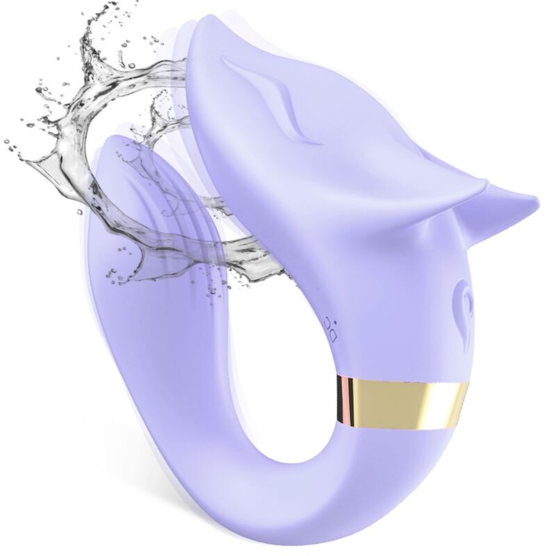 ARMONY - FOX VIBRATOR FOR COUPLES REMOTE CONTROL PURPLE - My naughty haven #