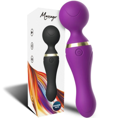 ARMONY - FREEZA MASSAGER & VIBRATOR SUPER FLEXIBLE HEAD PURPLE - My naughty haven #