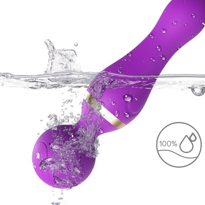ARMONY - FREEZA MASSAGER & VIBRATOR SUPER FLEXIBLE HEAD PURPLE - My naughty haven #