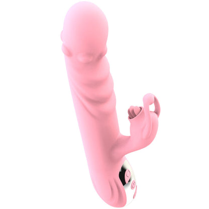 ARMONY - FULLY TONGUE VIBRATOR WITH STIMULATING TONGUE PINK HEAT EFFECT - My naughty haven #