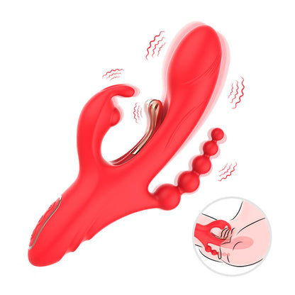 ARMONY - G-SPOT AND CLITORIS STIMULATOR VIBRATOR RED - My naughty haven #