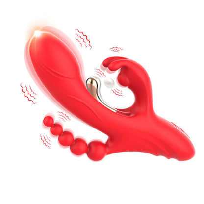ARMONY - G-SPOT AND CLITORIS STIMULATOR VIBRATOR RED - My naughty haven #