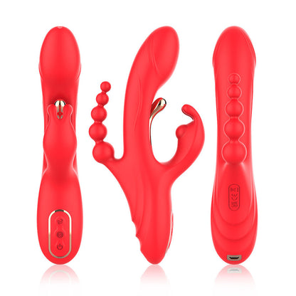 ARMONY - G-SPOT AND CLITORIS STIMULATOR VIBRATOR RED - My naughty haven #