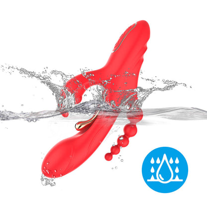 ARMONY - G-SPOT AND CLITORIS STIMULATOR VIBRATOR RED - My naughty haven #