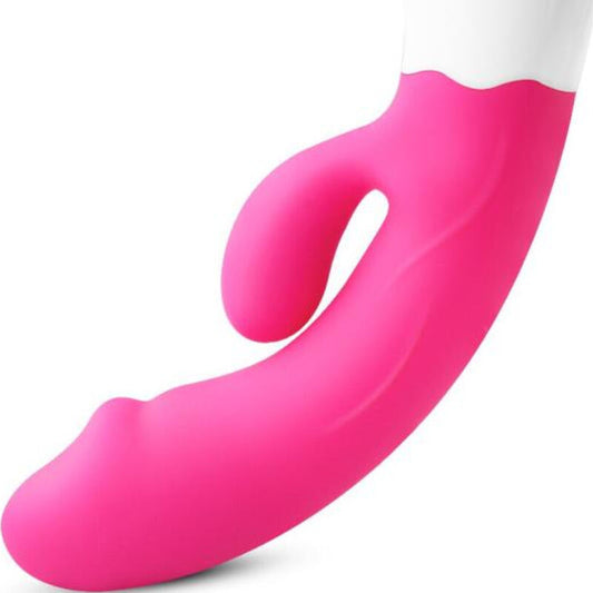 ARMONY - HAPPY VIBRATOR & RECHARGEABLE FUCHSIA STIMULATOR - My naughty haven #