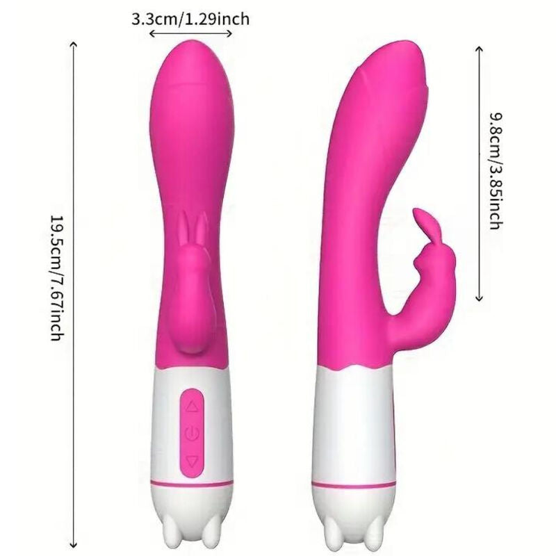 ARMONY - HAPPY VIBRATOR & STIMULATOR RABBIT ROSE - My naughty haven #