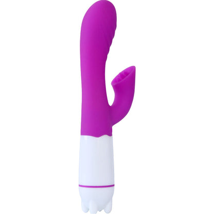 ARMONY - HAPPY VIBRATOR & STIMULATOR WITH VIOLET RECHARGEABLE TONGUE - My naughty haven #