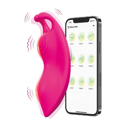 ARMONY - HONEYBEE WEARABLE PANTIES VIBRATOR G-SPOT FUCHSIA - FREE APP - My naughty haven #