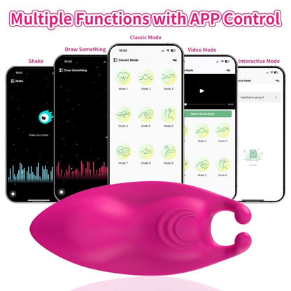 ARMONY - HONEYBEE WEARABLE PANTIES VIBRATOR G-SPOT FUCHSIA - FREE APP - My naughty haven #