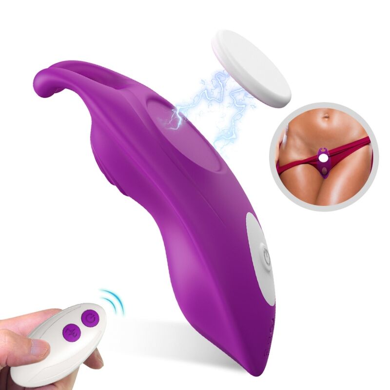 ARMONY - HONEYBEE WEARABLE PANTIES VIBRATOR G-SPOT REMOTE CONTROL PURPLE - My naughty haven #