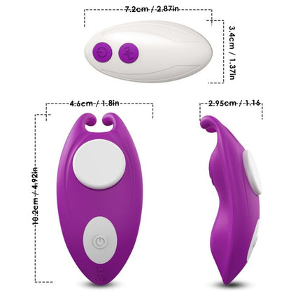ARMONY - HONEYBEE WEARABLE PANTIES VIBRATOR G-SPOT REMOTE CONTROL PURPLE - My naughty haven #