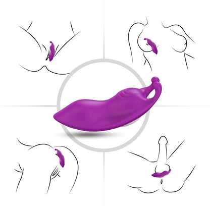 ARMONY - HONEYBEE WEARABLE PANTIES VIBRATOR G-SPOT REMOTE CONTROL PURPLE - My naughty haven #