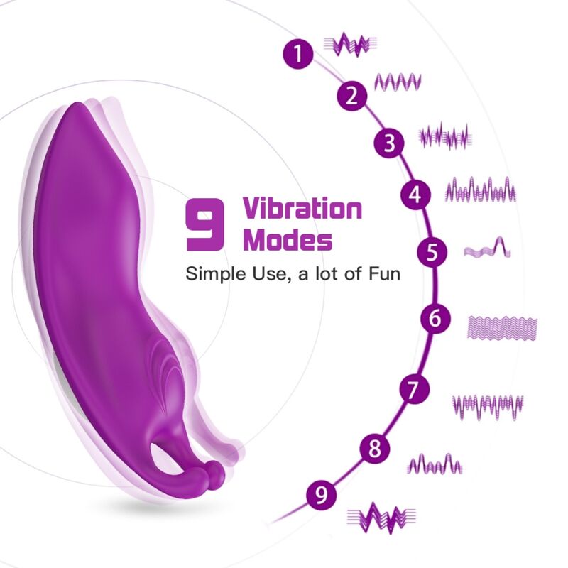 ARMONY - HONEYBEE WEARABLE PANTIES VIBRATOR G-SPOT REMOTE CONTROL PURPLE - My naughty haven #