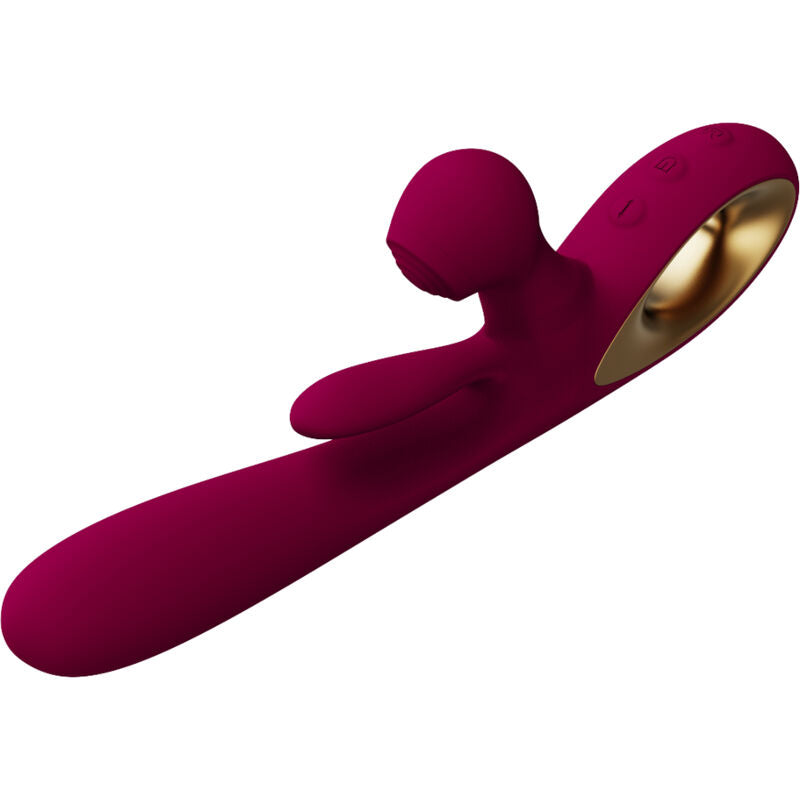 ARMONY - IMPACT SWING VIBRATOR & DUAL STIMULATOR MODEL 1 BURGUNDY - My naughty haven #