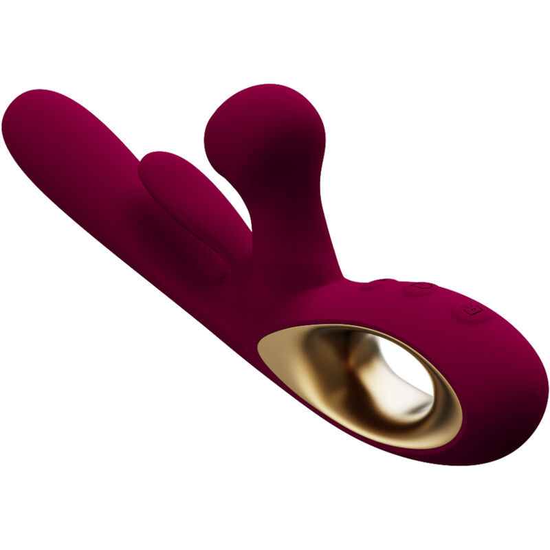 ARMONY - IMPACT SWING VIBRATOR & DUAL STIMULATOR MODEL 1 BURGUNDY - My naughty haven #