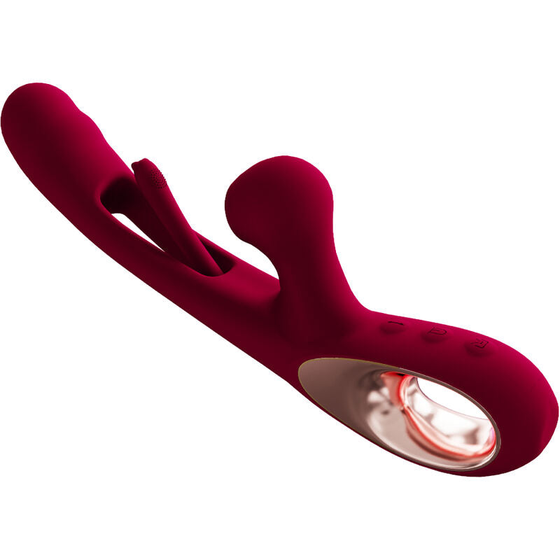 ARMONY - IMPACT SWING VIBRATOR & DUAL STIMULATOR MODEL 2 BORDEAUX - My naughty haven #