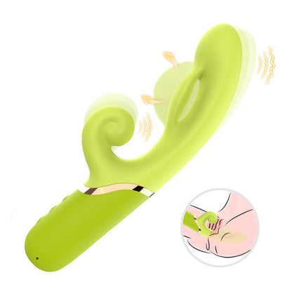 ARMONY - INFLABE POINT A TO STIMULATOR VIBRATOR GREEN - My naughty haven #