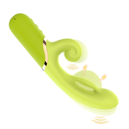 ARMONY - INFLABE POINT A TO STIMULATOR VIBRATOR GREEN - My naughty haven #