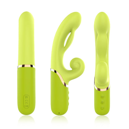 ARMONY - INFLABE POINT A TO STIMULATOR VIBRATOR GREEN - My naughty haven #