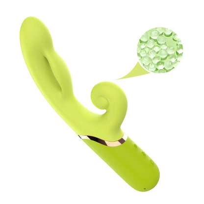ARMONY - INFLABE POINT A TO STIMULATOR VIBRATOR GREEN - My naughty haven #