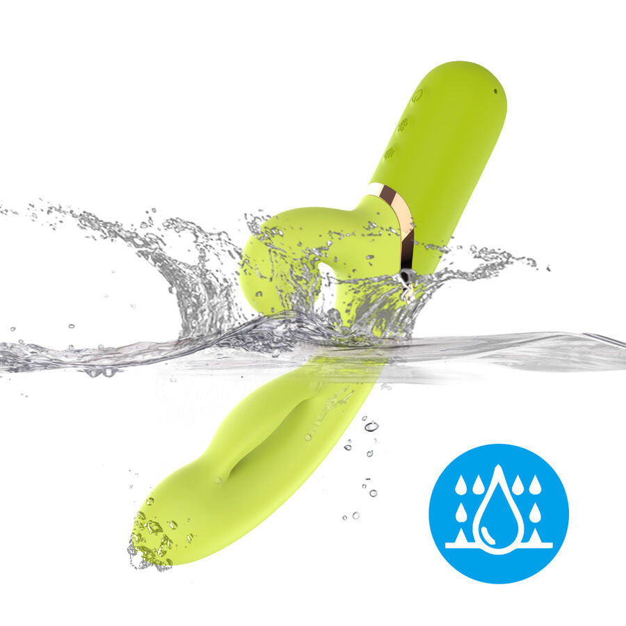 ARMONY - INFLABE POINT A TO STIMULATOR VIBRATOR GREEN - My naughty haven #