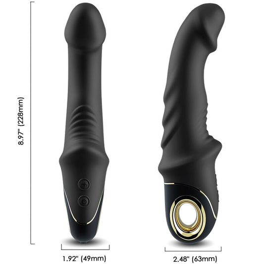 ARMONY - JOYBLADE DILDO VIBRATOR ROTATOR BLACK - My naughty haven #