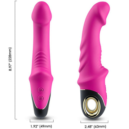 ARMONY - JOYBLADE DILDO VIBRATOR ROTATOR FUCHSIA - My naughty haven #