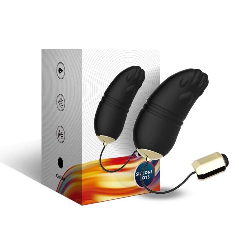 ARMONY - KITTY EGG VIBRATOR G-SPOT REMOTE CONTROL BLACK - My naughty haven #